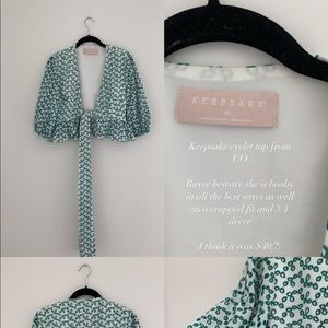Keepsake Eyelet Top from UO